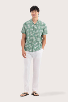 Baronang Cotton Shirt Pineapple
