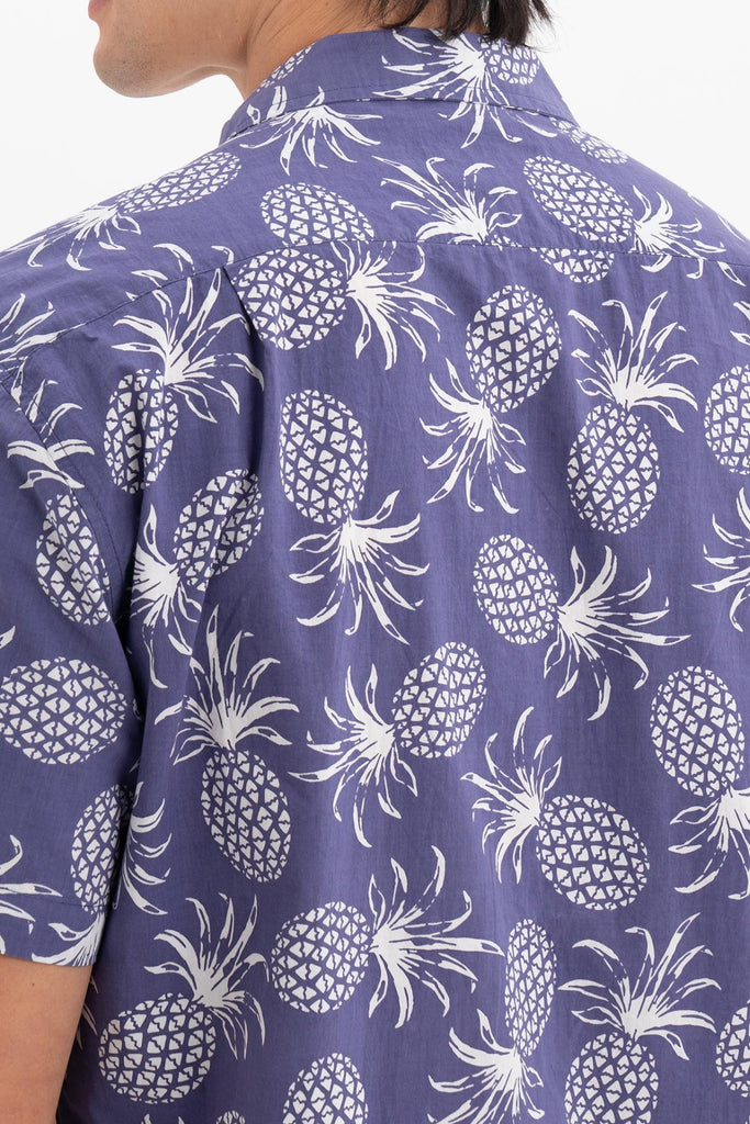 Baronang Cotton Shirt Pineapple