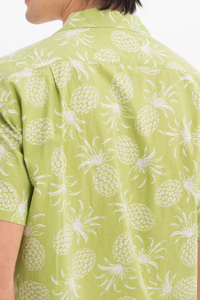 Baronang Cotton Shirt Pineapple