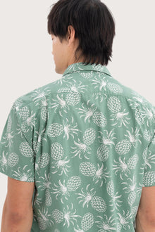 Baronang Cotton Shirt Pineapple