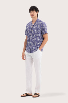 Baronang Cotton Shirt Pineapple