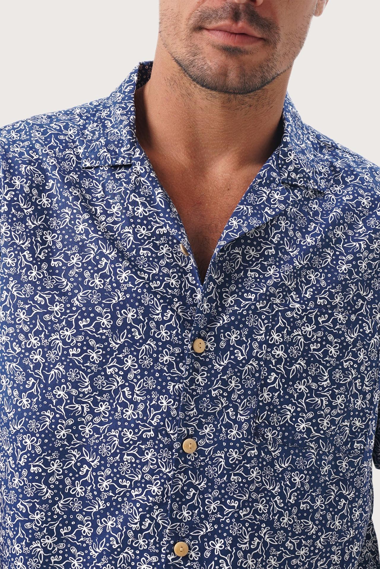 Baronang Shirt Fiorini Navy