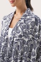 Borneo Outerwear Jungle Tropical Navy