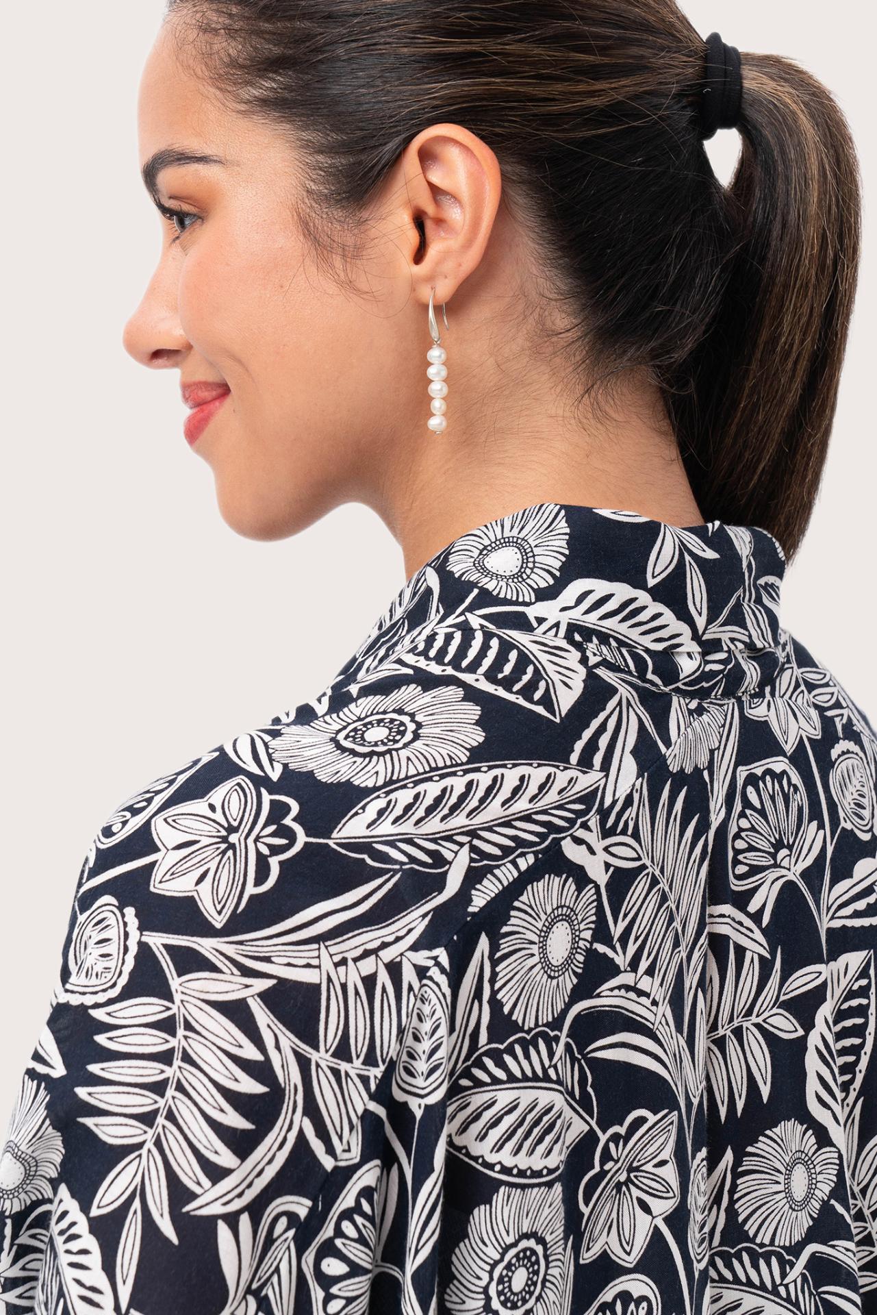 Borneo Outerwear Jungle Tropical White