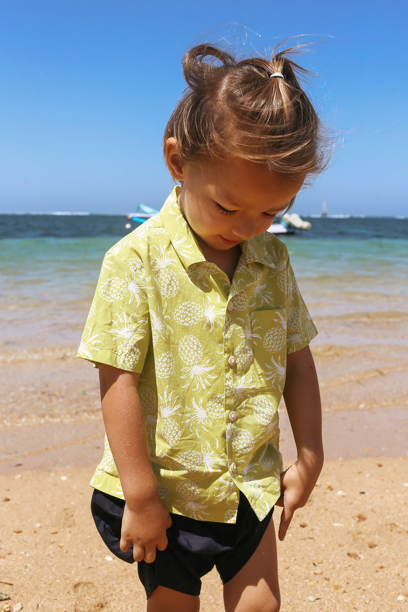 Bali Tropical Shirt Pineapple
