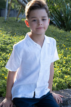 Kai Linen Shirt White