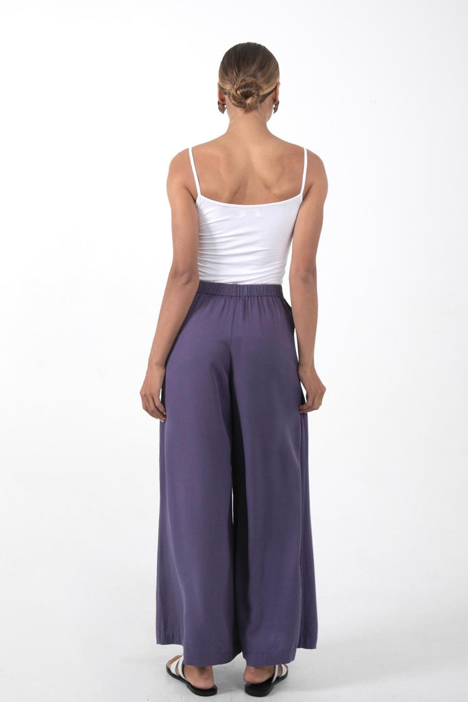 Callie Palazzo Pants Purple