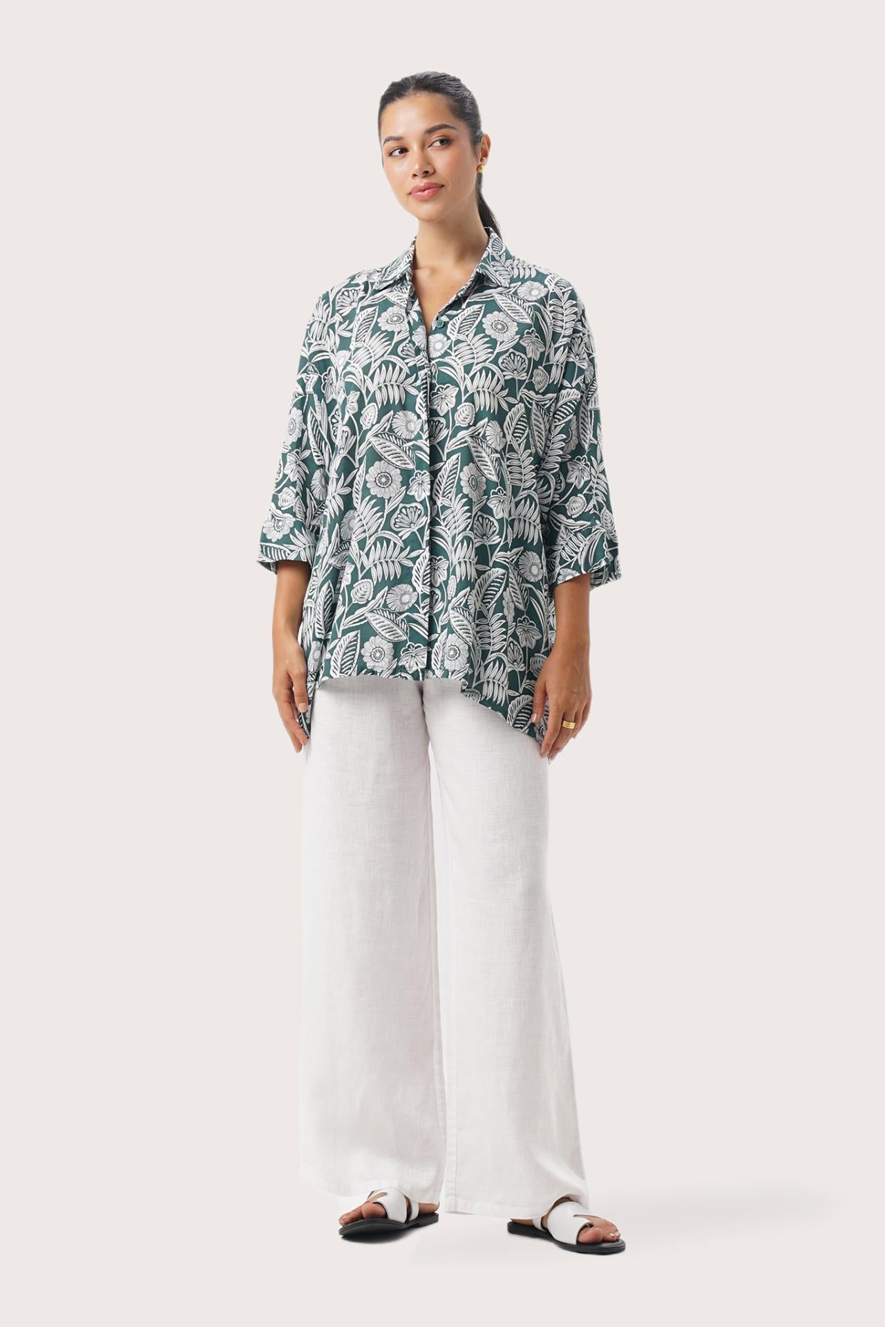 Candidasa Shirt Green