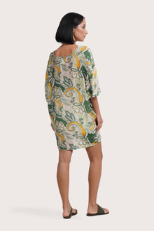 Canna Short Kaftan Pasley
