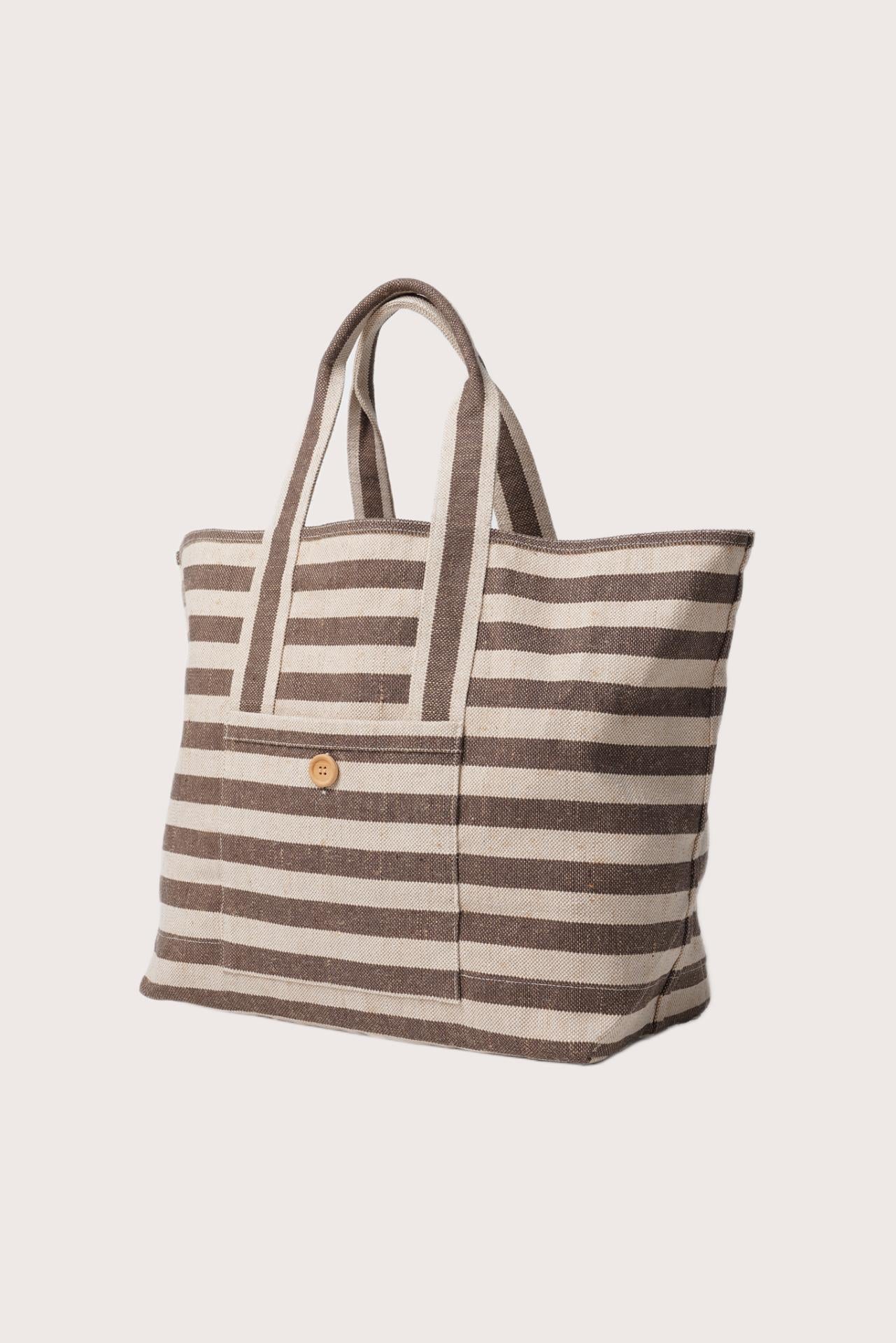 Colombo Bag Brown  Cream