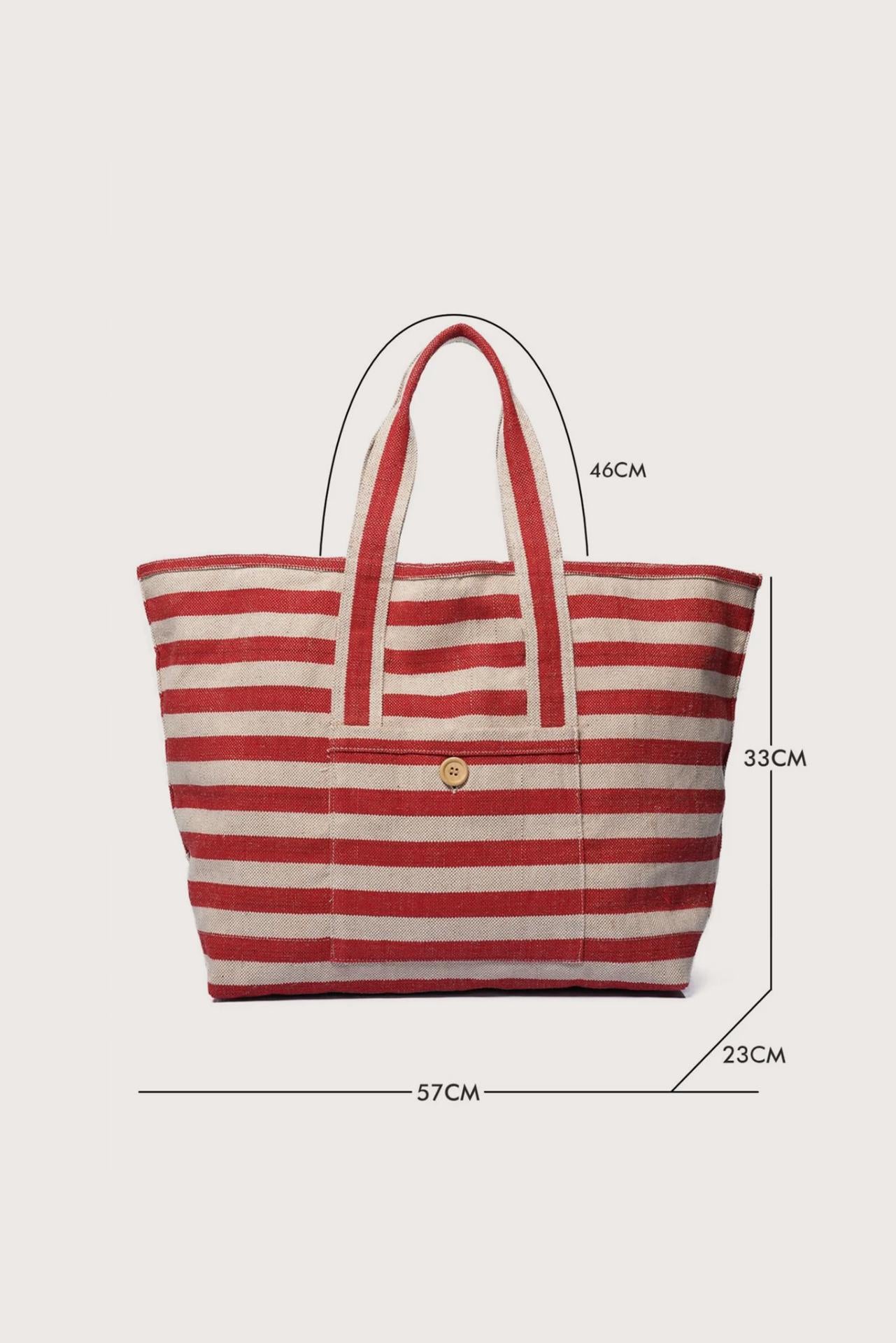 Colombo Bag Red / Cream