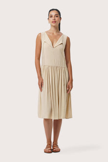 Corsica Midi Dress Creme