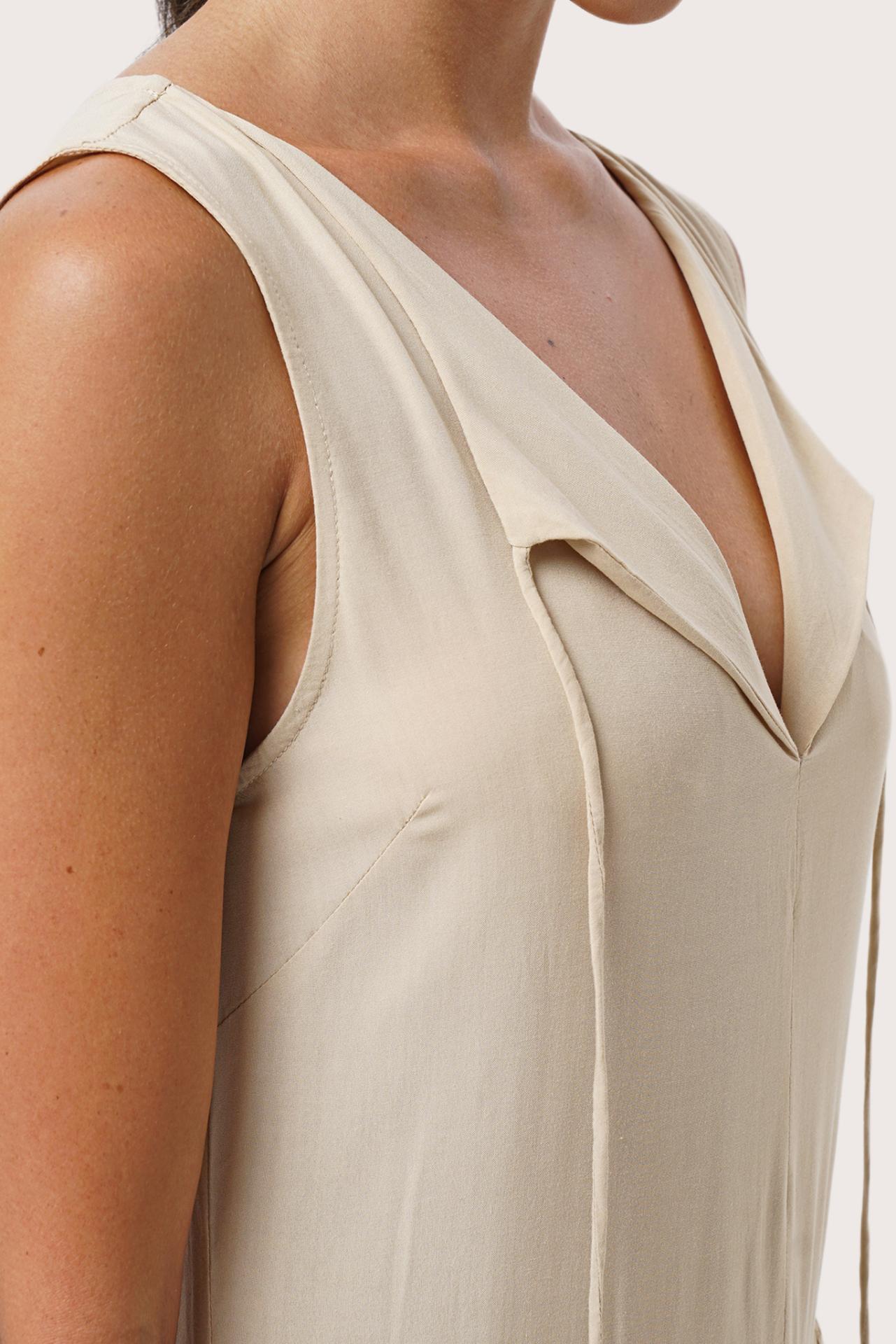 Corsica Midi Dress Creme