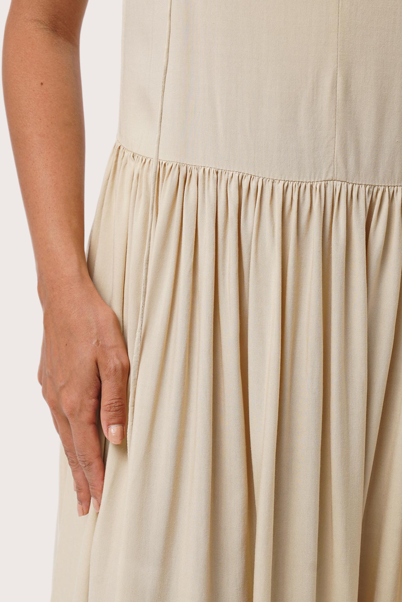 Corsica Midi Dress Creme