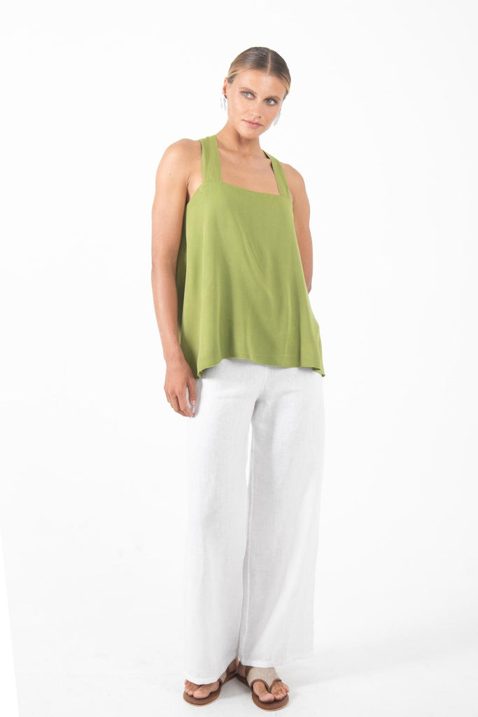 Cove Women's Top Green Sage