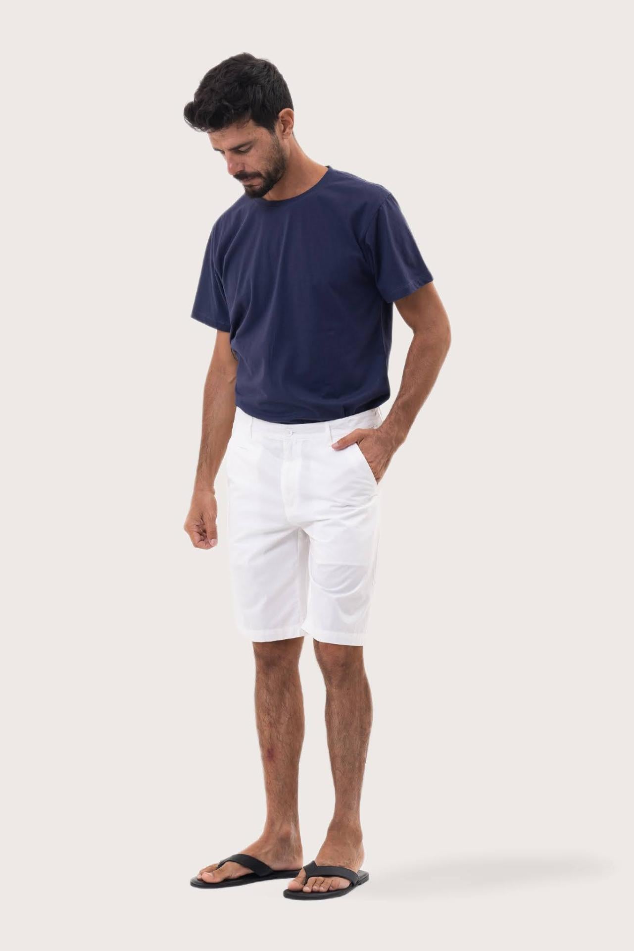Dover Bermuda Shorts Off-white