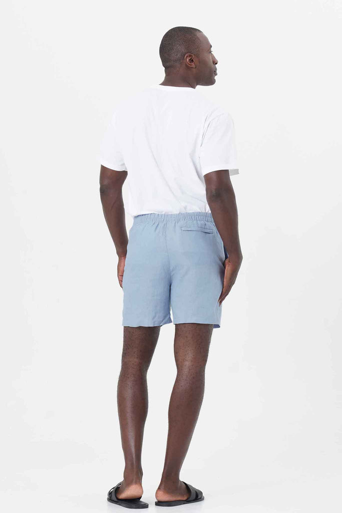 Gowa Linen Short Blue