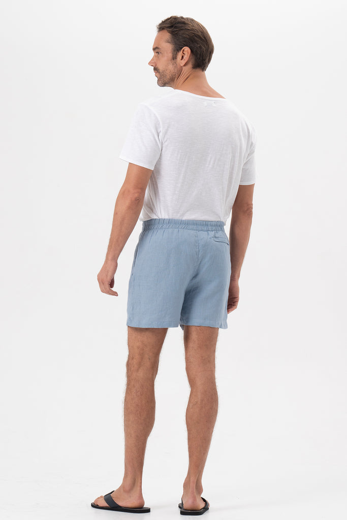 Gowa Linen Short Blue