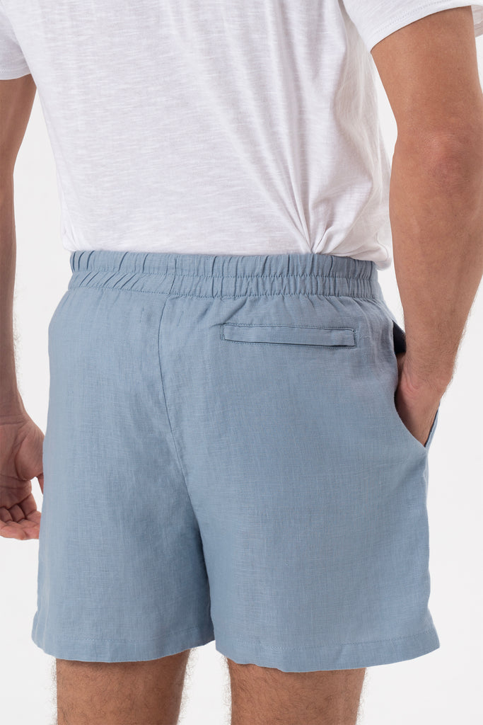 Gowa Linen Short Blue