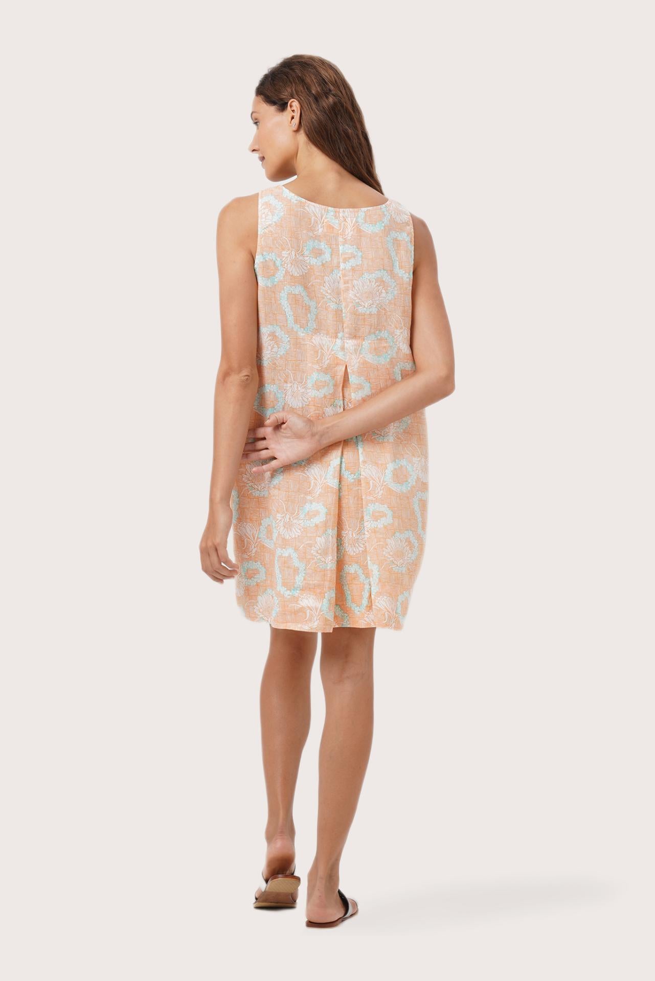 Grenada Linen Dress Arancia