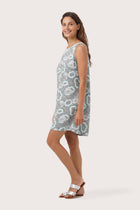 Grenada Linen Dress Chrisan Verte