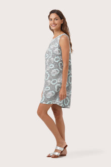 Grenada Linen Dress Chrisan Verte