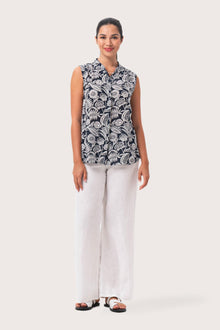 Guinea Sleeveless Shirt Navy