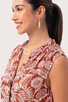 Guinea Sleeveless Shirt Red