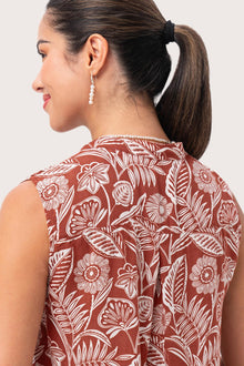 Guinea Sleeveless Shirt Red