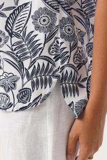 Guinea Sleeveless Shirt White