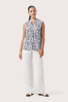 Guinea Sleeveless Shirt White