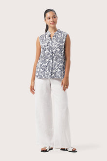 Guinea Sleeveless Shirt White