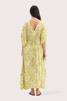 Hanna Kaftan Maxi Dress Green Lemon