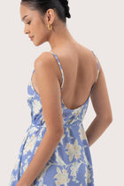 Ilona Wrapped Dress Light Blue