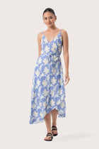 Ilona Wrapped Dress Light Blue