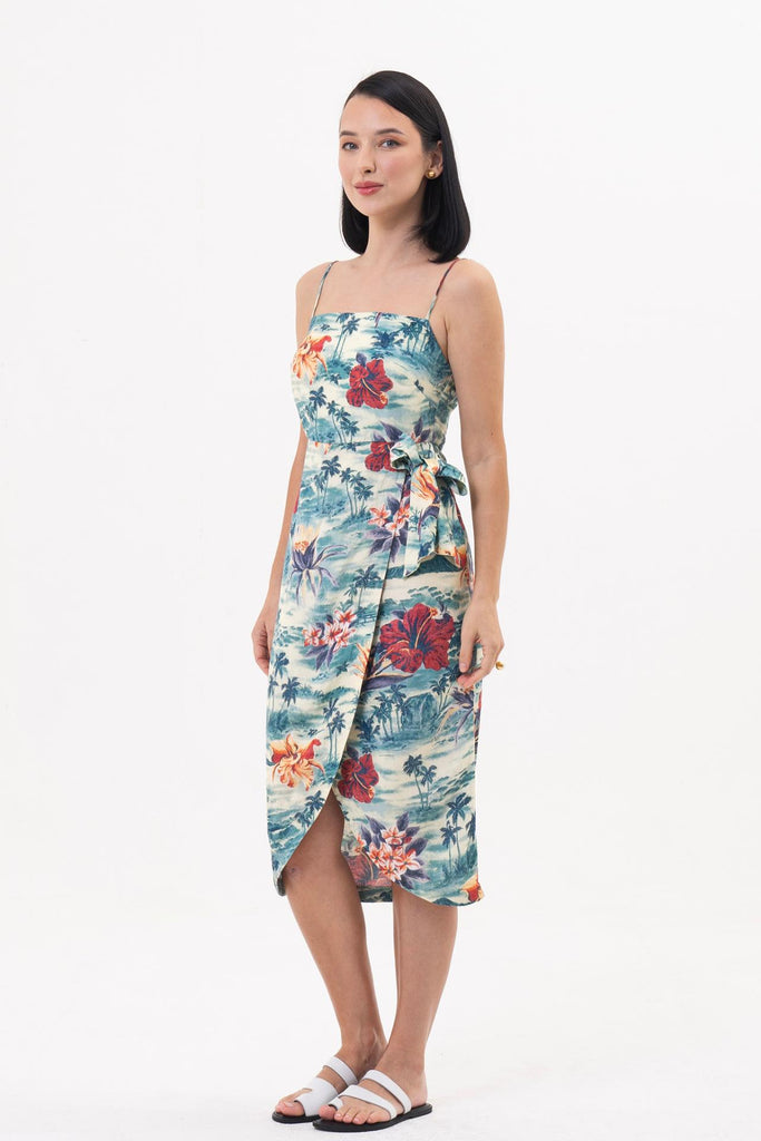 Ipanema printed midi dress Multicolor