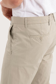 Jasper Men's Cotton Pants Cream Grey
