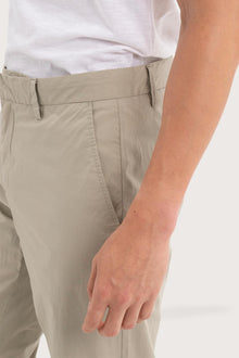 Jasper Men's Cotton Pants Cream Grey