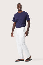 Jasper Men's Cotton Pants Off White