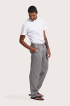 Java Linen Pants Grey