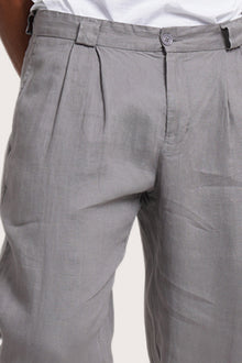 Java Linen Pants Grey
