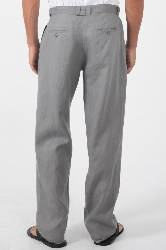 Java Linen Pants Grey