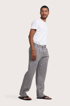 Java Linen Pants Grey