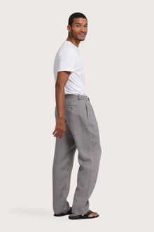 Java Linen Pants Grey