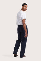 Java Linen Pants Navy