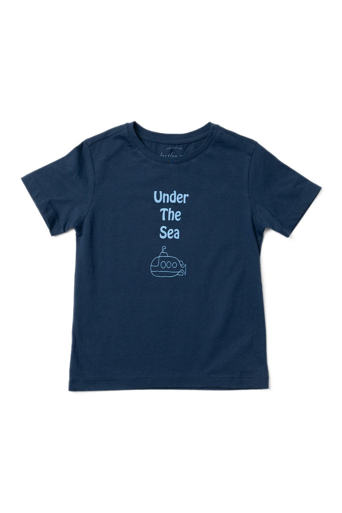 Kai Boys Cotton T-shirt Under The Sea