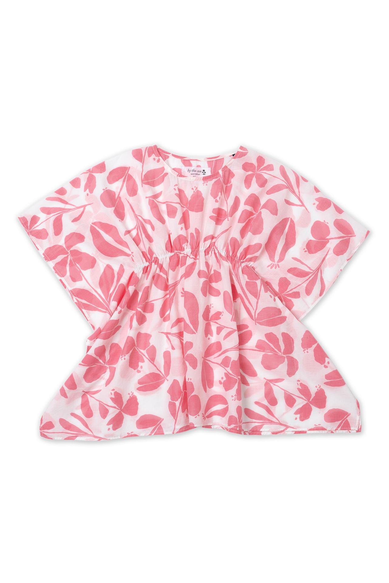 Kids Cotton Kaftan Pink