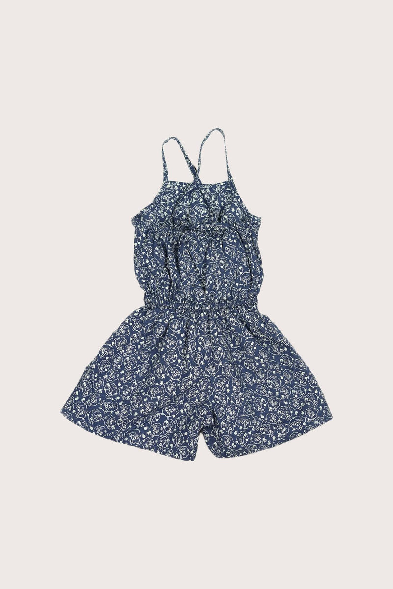 By The Sea Bali Kids Jumpsuit Coconut Tree