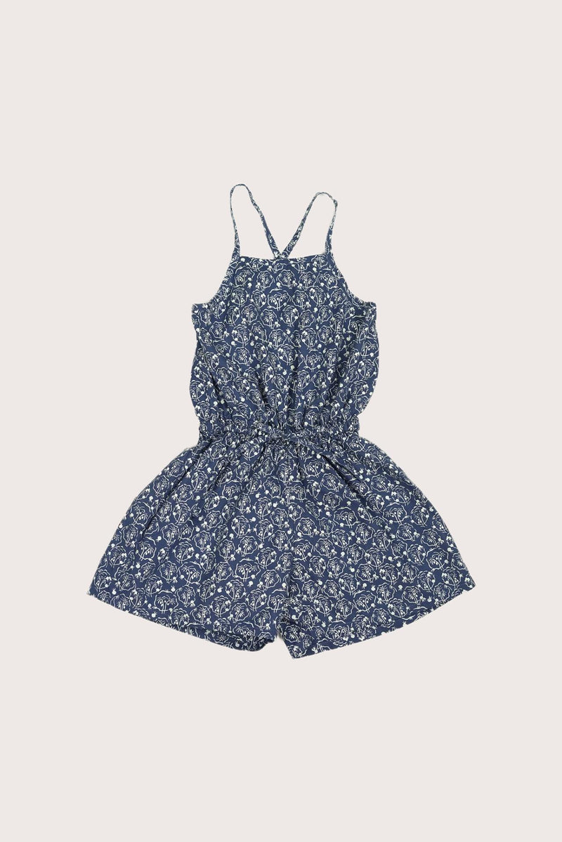 By The Sea Bali Kids Jumpsuit Coconut Tree