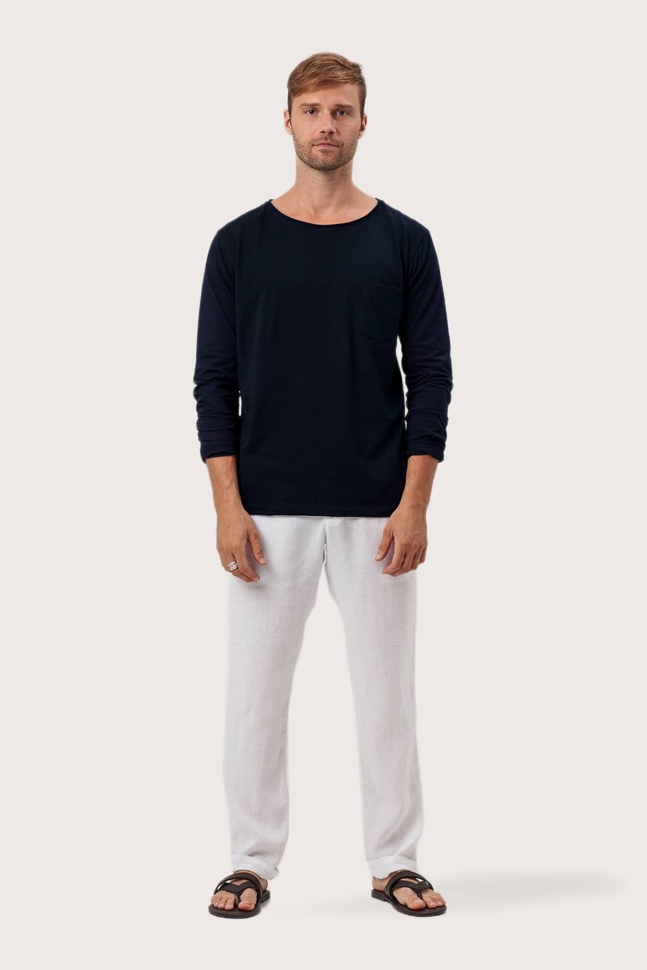 Light Jersey T-Shirt Plava